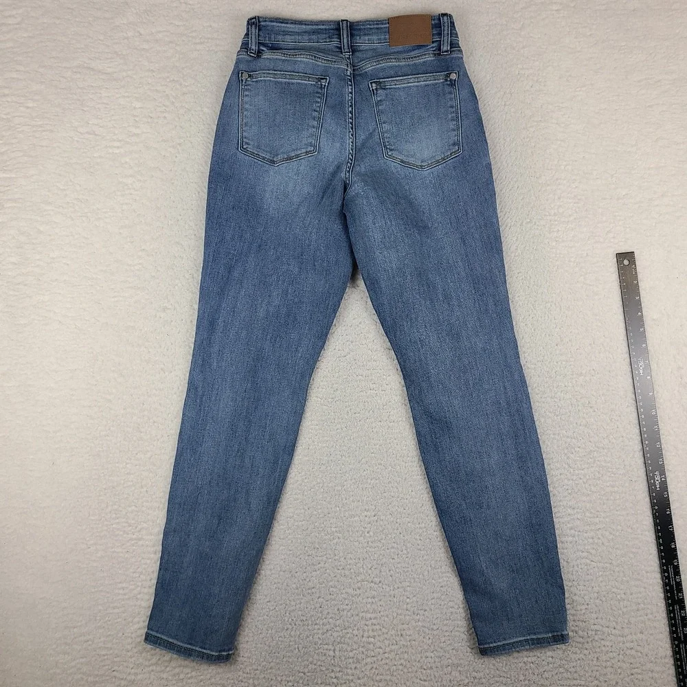 Judy Blue Jeans Womens 5/27 Blue Slim Fit Medium Wash Denim JB82441